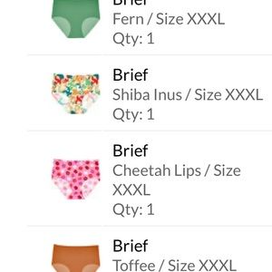 4 unopened pairs of 3xl cheek boss brief’s